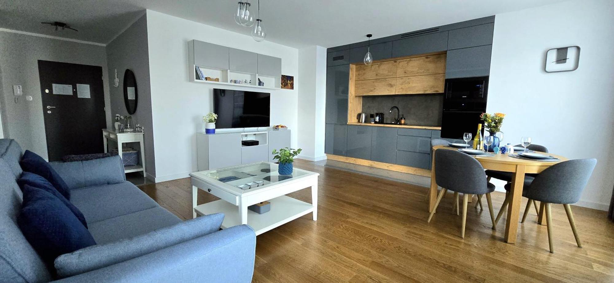 Apartament Dreams Przystan Letnica By Triapart Gdansk Ngoại thất bức ảnh