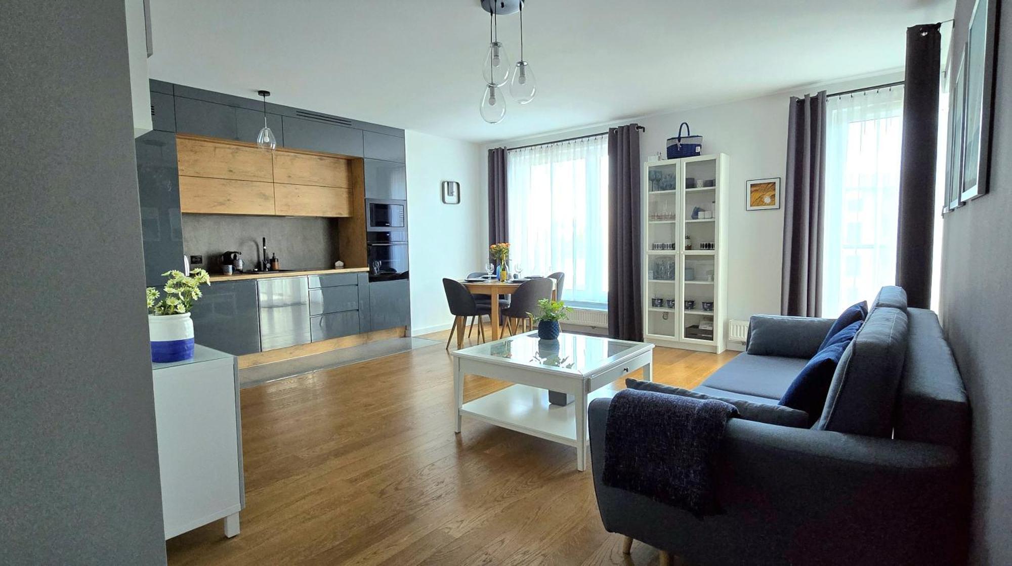 Apartament Dreams Przystan Letnica By Triapart Gdansk Ngoại thất bức ảnh